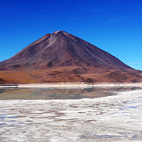 Buy canvas prints of Licancabur Volcano, Bolivia  by Aidan Moran