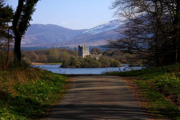 Castle On The Lakes  Picture Board by Aidan Moran
