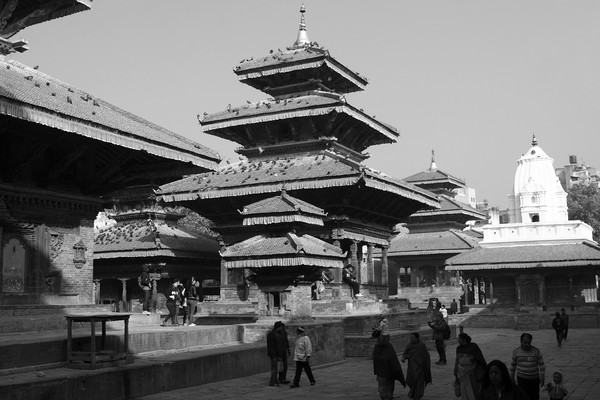 Vishnu Temple, Durbar Square, Kathmandu  Picture Board by Aidan Moran