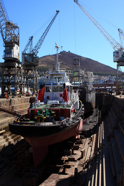Robinson Dry Dock, Cape Town, South Africa  Picture Board by Aidan Moran