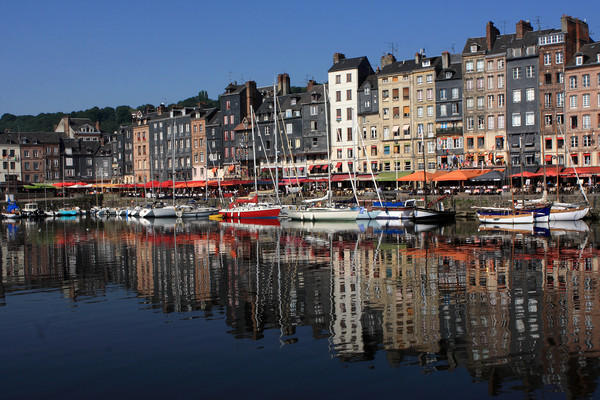 Honfleur Harbour, Normandy, France Picture Board by Aidan Moran