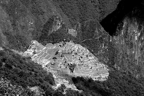 View Of Machu Picchu From The Inca Trail  Picture Board by Aidan Moran