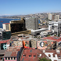 Buy canvas prints of Valparaiso, Chile, South America  by Aidan Moran