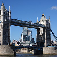 Buy canvas prints of Tower Bridge, London, United Kingdom  by Aidan Moran