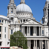 Buy canvas prints of St Paul's Cathedral, London, England  by Aidan Moran