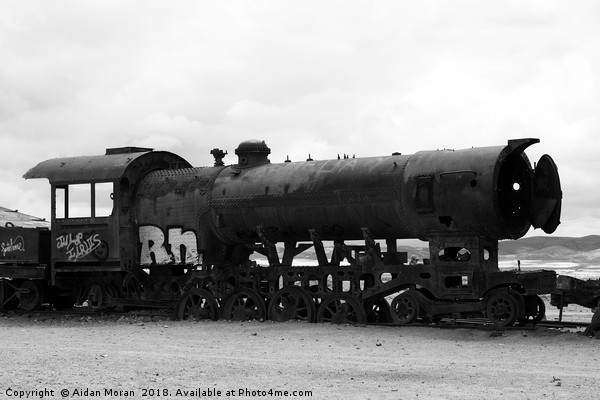 Old Train, Uyuni, Bolivia   Picture Board by Aidan Moran