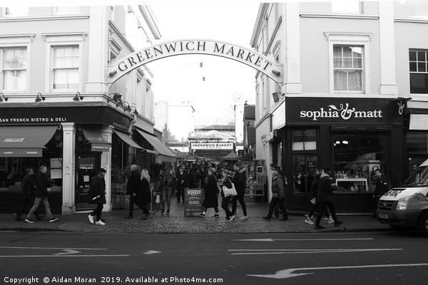 Greenwich Market, London   Picture Board by Aidan Moran