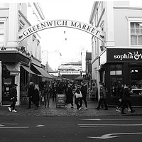Buy canvas prints of Greenwich Market, London   by Aidan Moran