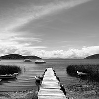 Buy canvas prints of Lake Titicaca, Bolivia   by Aidan Moran