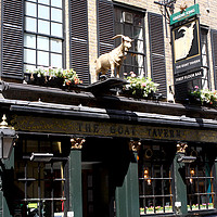 Buy canvas prints of The Goat Tavern, London  by Aidan Moran