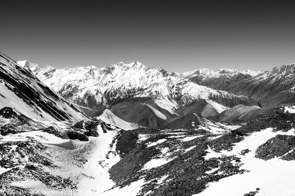 Himalayan Mountain View   Picture Board by Aidan Moran