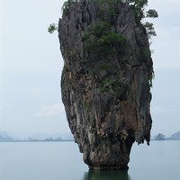 Buy canvas prints of James Bond Island, Thailand by Lucy Driver