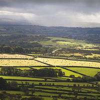 Buy canvas prints of Sunshine and Showers, Dartmoor, Devon by Colin Tracy
