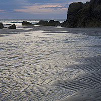Buy canvas prints of Bedruthan Steps, Cornwall, UK by Colin Tracy