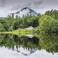 Buy canvas prints of Reflections on Loch Lomond by David Merrifield