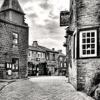 Buy canvas prints of  The Cobbled Street by David McCulloch