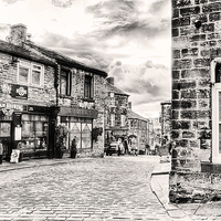 Buy canvas prints of  The Bronte Village by David McCulloch