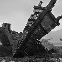 Buy canvas prints of  Wrecked by David McCulloch