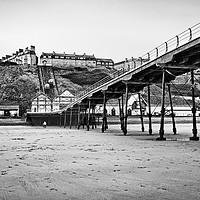Buy canvas prints of Saltburn: a traditional view by David McCulloch