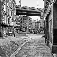 Buy canvas prints of a street called Side by David McCulloch