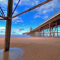 Buy canvas prints of Sections of the North Pier by David McCulloch