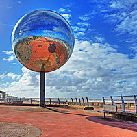 Buy canvas prints of Reflections of Blackpool by David McCulloch