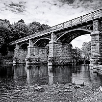 Buy canvas prints of The Old Road Bridge by David McCulloch
