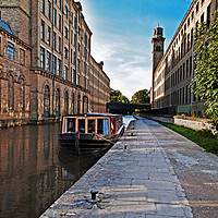 Buy canvas prints of Historic Saltaire by David McCulloch