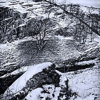 Buy canvas prints of Bleak Midwinter by David McCulloch