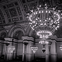Buy canvas prints of Chandeliers by David McCulloch