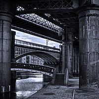 Buy canvas prints of Castlefield Junction by David McCulloch