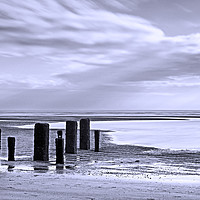 Buy canvas prints of Waiting for the tide by David McCulloch