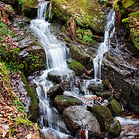 Buy canvas prints of gently cascading by David McCulloch