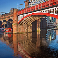 Buy canvas prints of Colourful Castlefield by David McCulloch