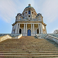 Buy canvas prints of Stairway to heaven (Ashton Memorial) by David McCulloch