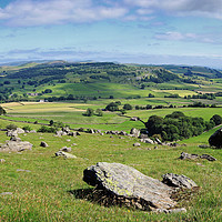 Buy canvas prints of Dales Panorama by David McCulloch