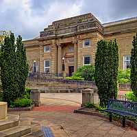 Buy canvas prints of Burnley Library by David McCulloch