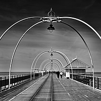 Buy canvas prints of Southport Pier by David McCulloch