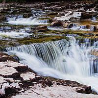 Buy canvas prints of Stainforth Force Panorana by David McCulloch