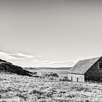 Buy canvas prints of The bothy on the farne by David McCulloch