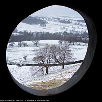 Buy canvas prints of Winter view from the atom  by David McCulloch