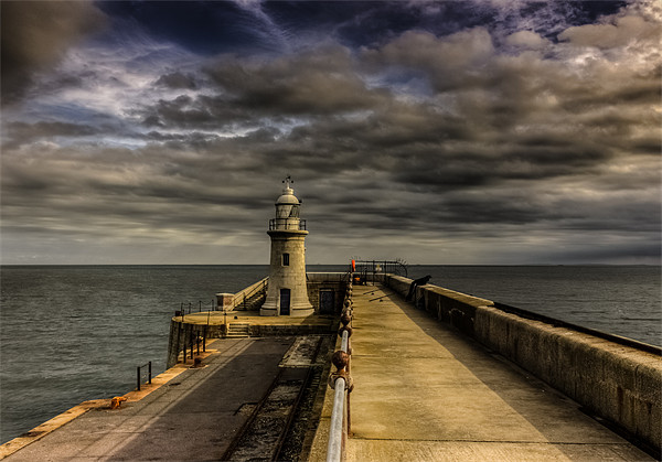Folkestone Lighthouse  Picture Board by Ian Hufton