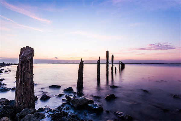 East Kent Sunset Picture Board by Ian Hufton