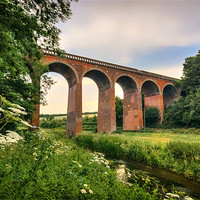 Buy canvas prints of Eynsford viaduct by Ian Hufton