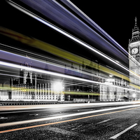Buy canvas prints of Big Ben and Parliament by Ian Hufton