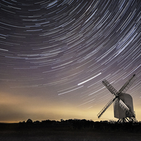 Buy canvas prints of Chillenden Windmill by Ian Hufton