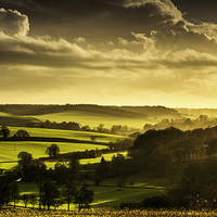 Buy canvas prints of Chartham Downs by Ian Hufton