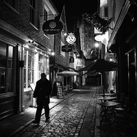 Buy canvas prints of Canterbury at Night by Ian Hufton