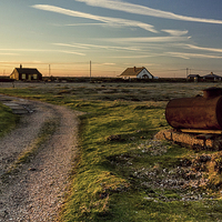 Buy canvas prints of Dungeness Beach by Ian Hufton
