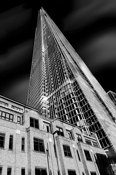 The Shard London Picture Board by Ian Hufton